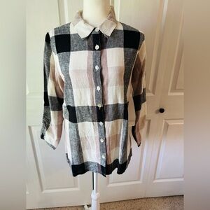 New Shirt soft surroundings woman’s size small top blouse